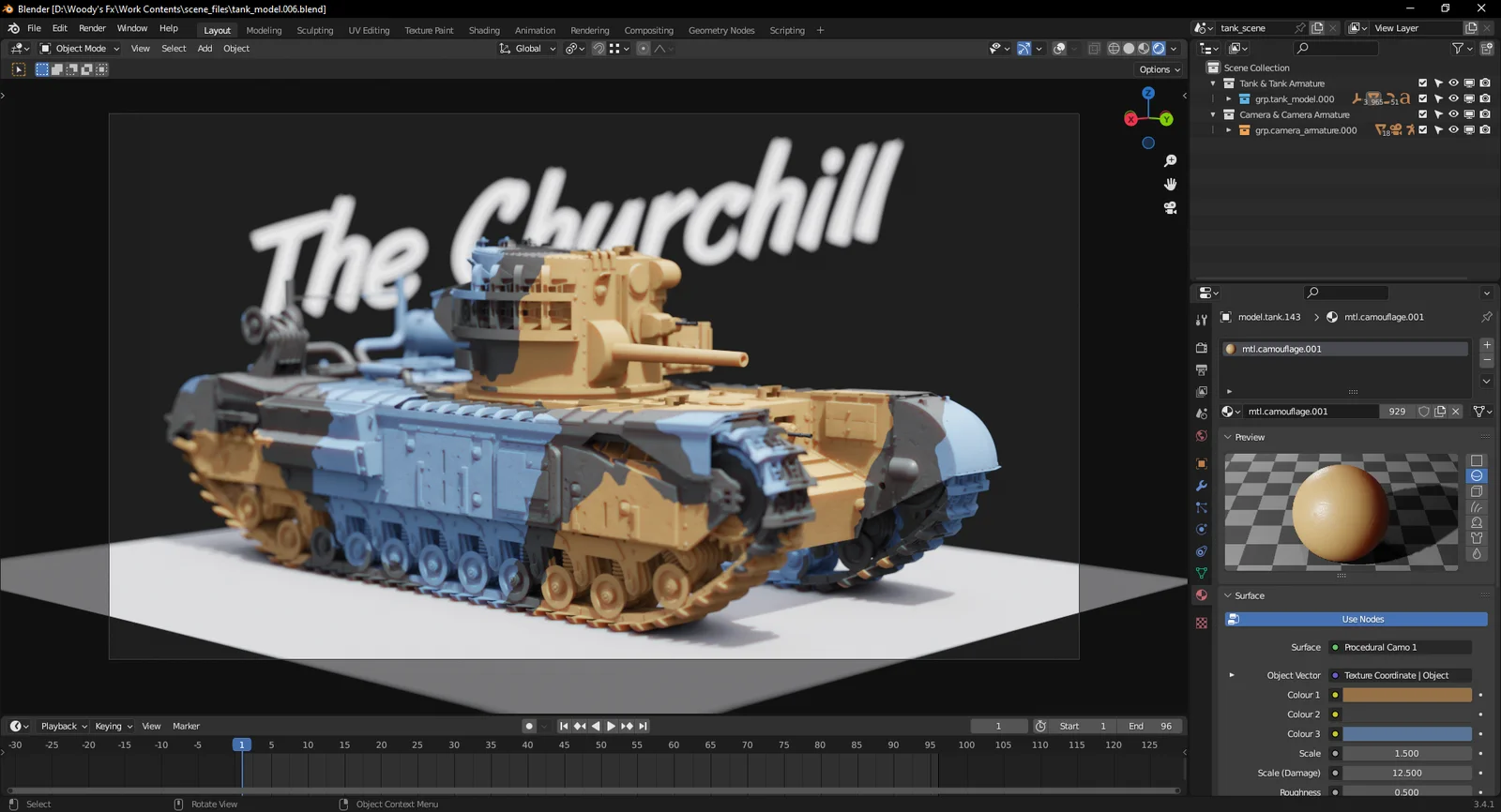 Camera Armature screenshot 2