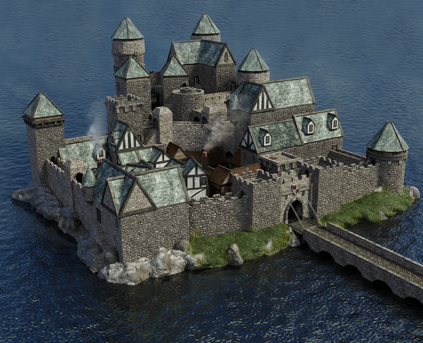 Creating A Medieval Castle screenshot 5