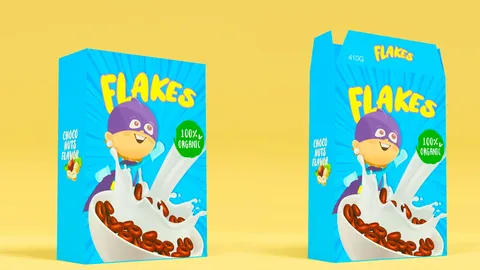 Cereals Box - Blender 3d models