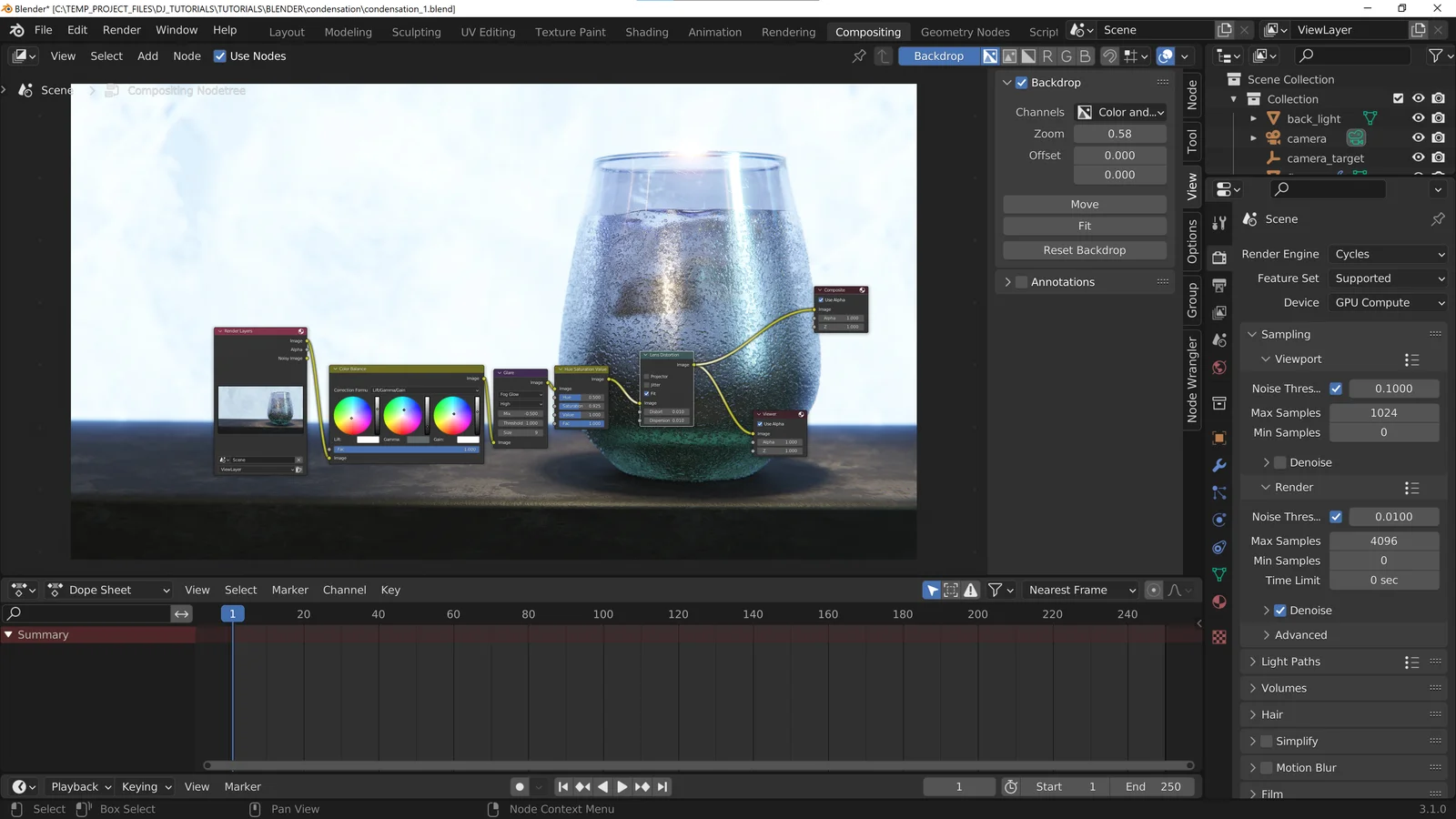 Glass and Ice Tutorial Project screenshot 3