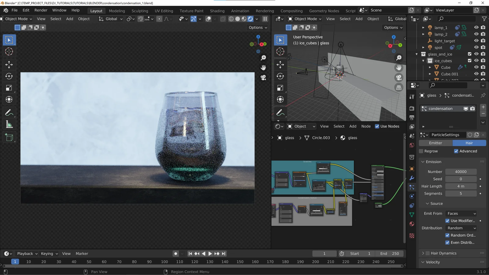 Glass and Ice Tutorial Project screenshot 4