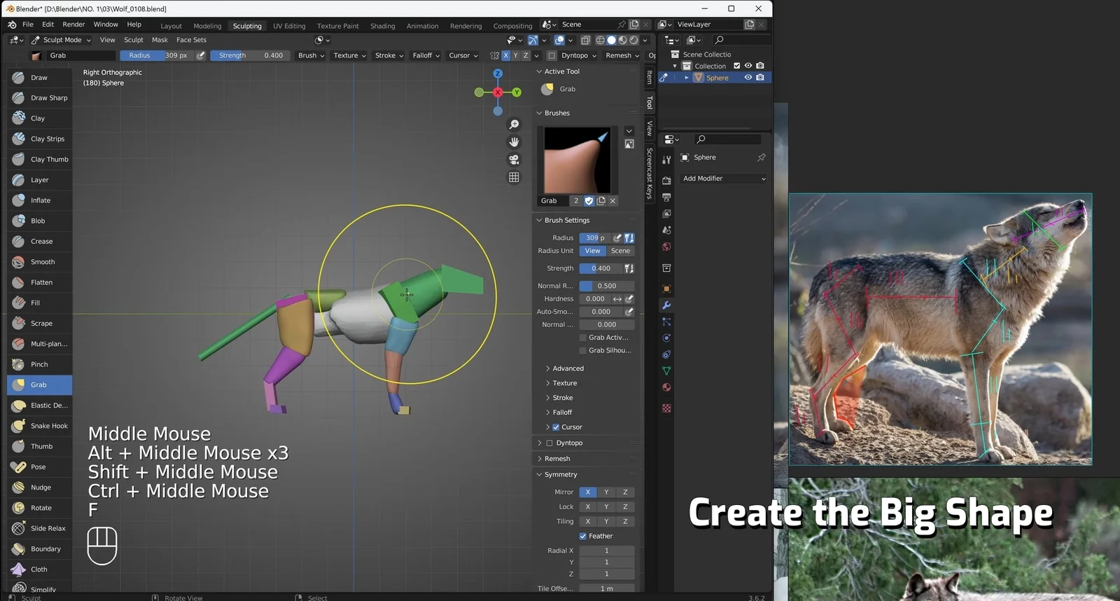 Creature Effects: Modeling screenshot 3