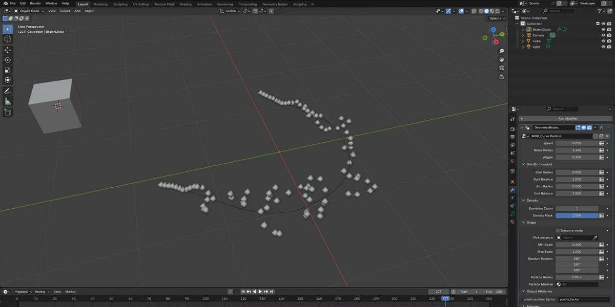 Curve Particle Tool screenshot 7