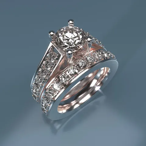 Engagement Ring Project File - Blender scenes