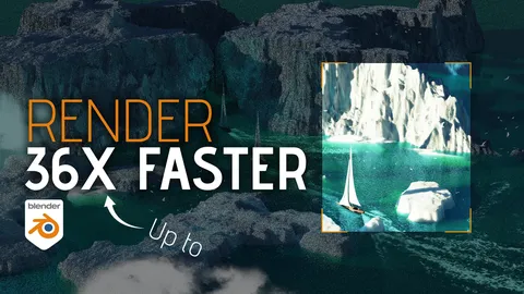 Cycles X Fast Render Preset - Blender tutorials & courses