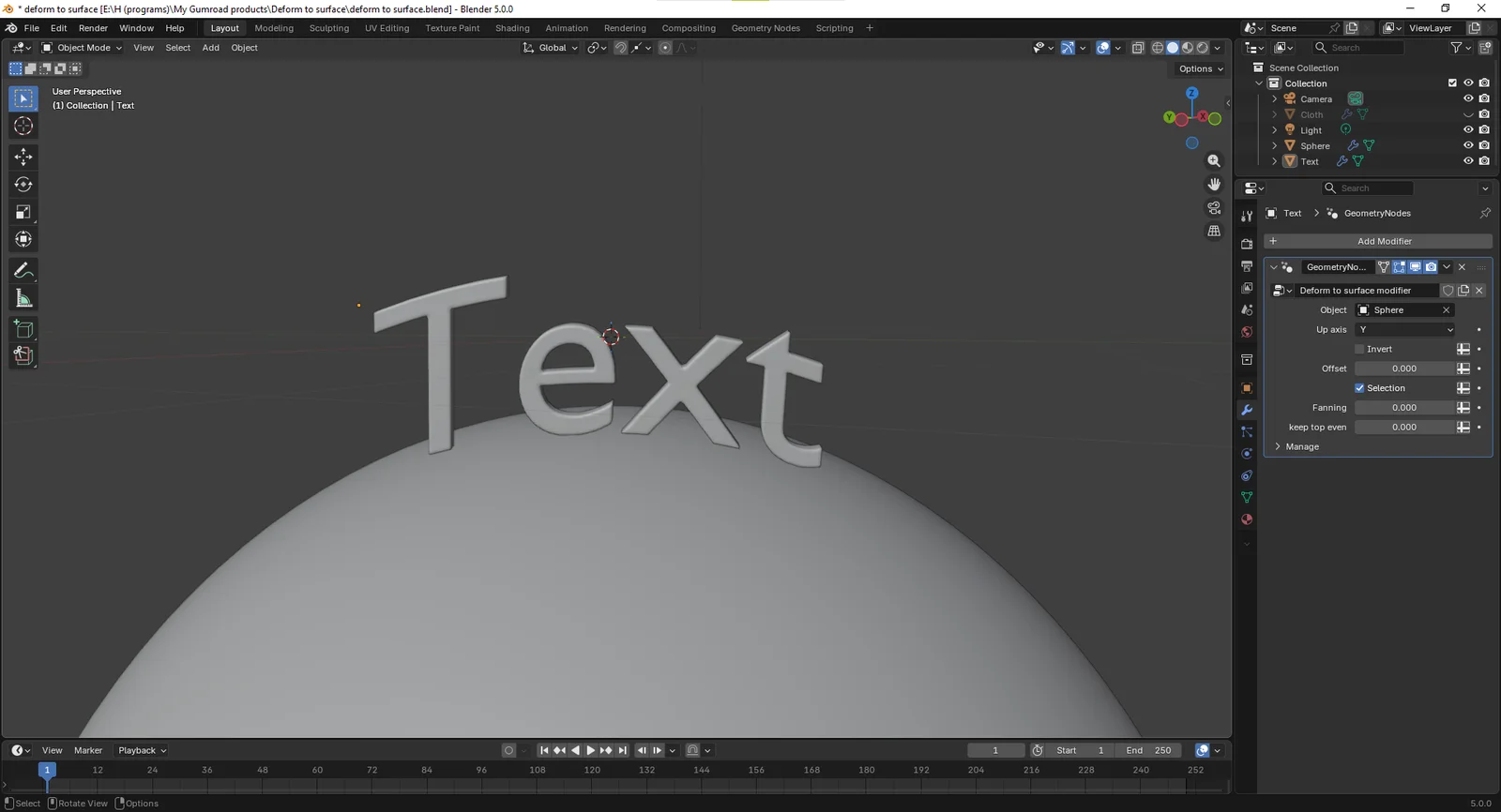 Deform to Surface screenshot 5