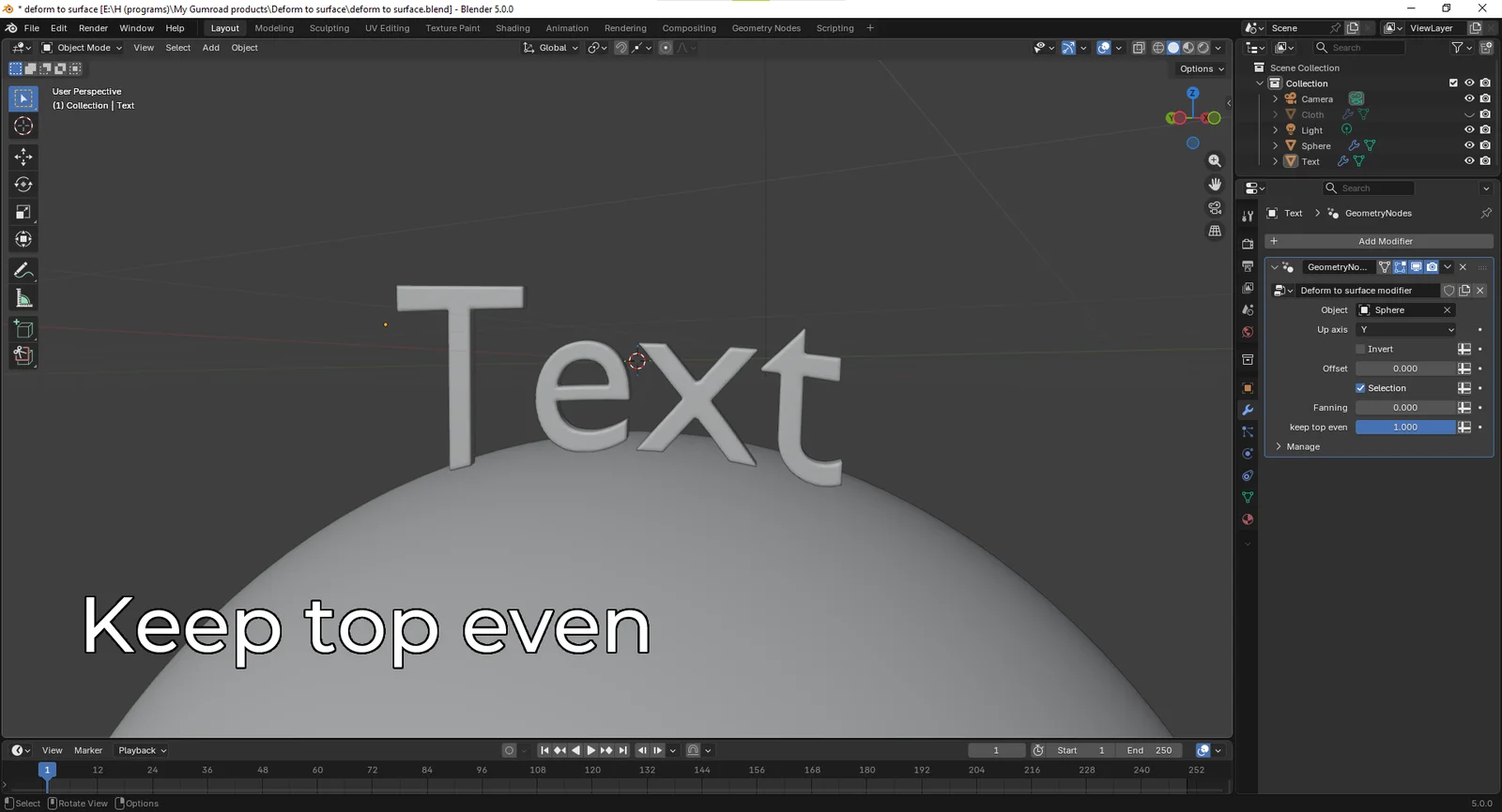 Deform to Surface screenshot 7
