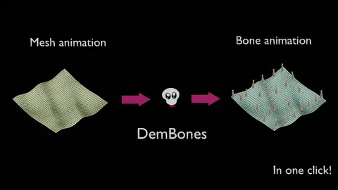 DemBones - Blender addons