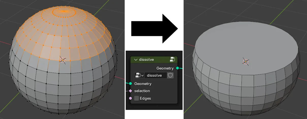 Dissolve Node screenshot 2