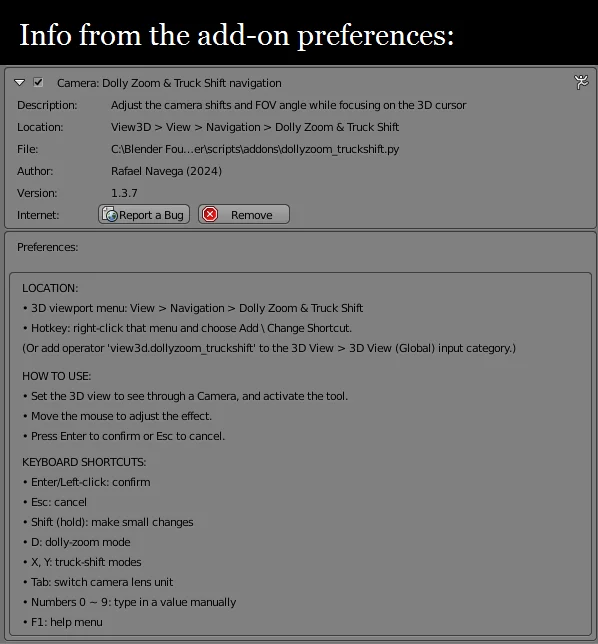 Dolly Zoom & Truck Shift screenshot 5