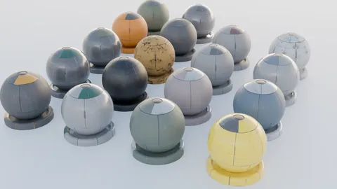 Dream UV Materials Vol 2 - Blender textures & materials