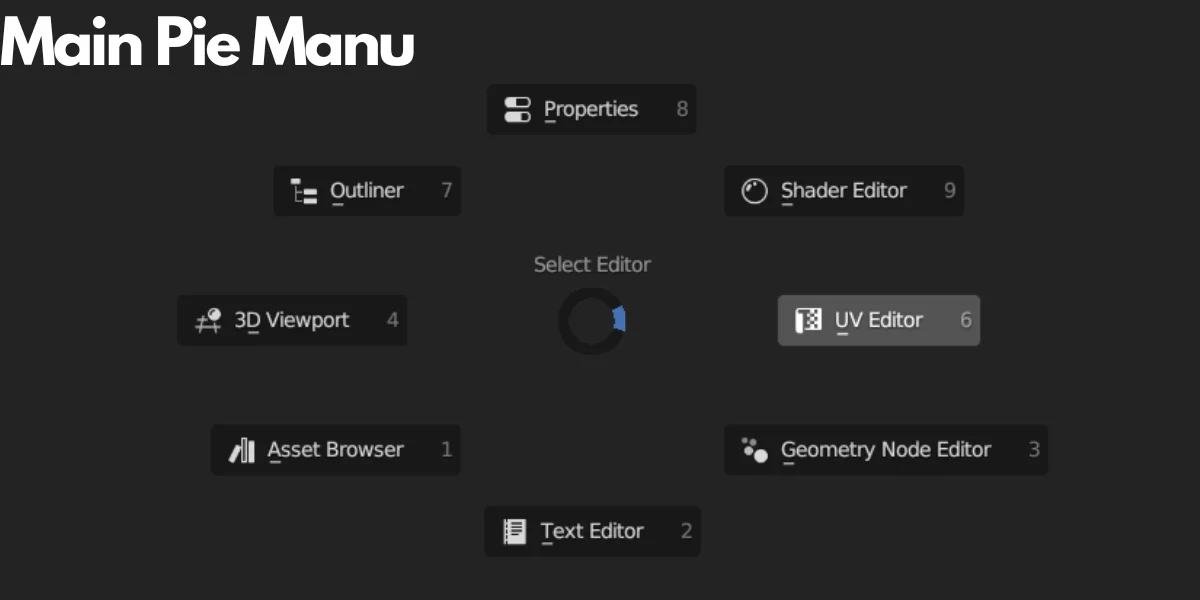 Editor Pie Menu screenshot 4