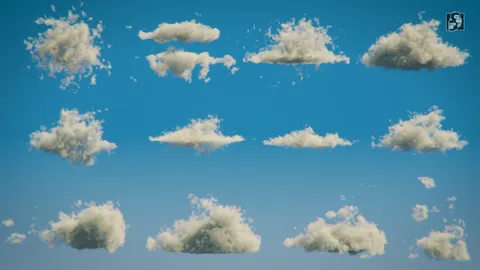 Cloud Pack - Blender 3d models