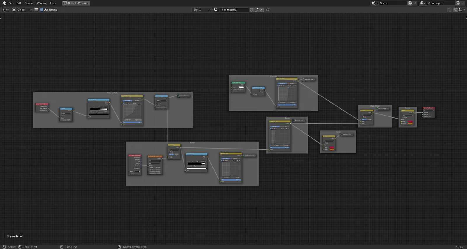 NPR Z-Depth Fog screenshot 3