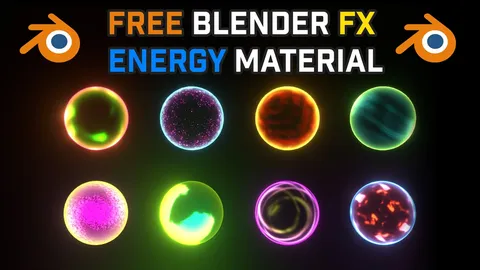Energy FX Material - Blender shaders