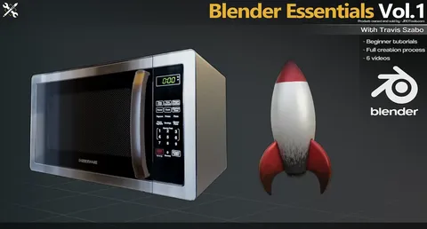 Blender Essentials Vol. 1 - Blender tutorials & courses