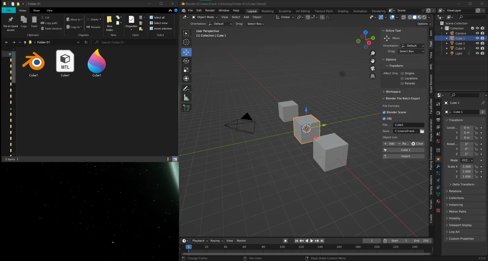 File Batch Export screenshot 3