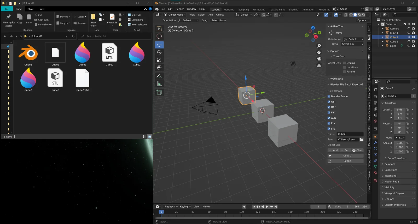 File Batch Export screenshot 3