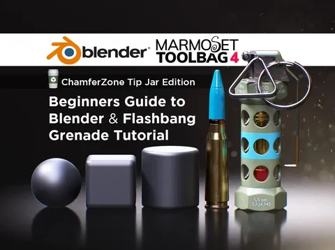 Beginners & Flashbang Tutorial - Blender tutorials & courses
