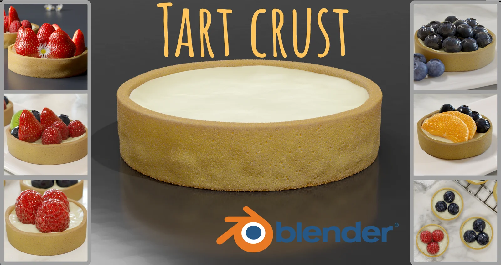 Fruit Tart Crust Material screenshot 2