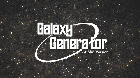 Galaxy Generator - Blender geometry nodes