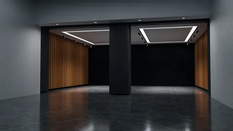 Garage Scene - Blender scenes