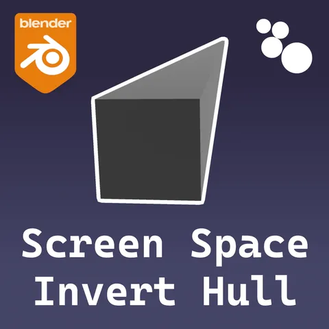Screen Space Invert Hull - Blender geometry nodes
