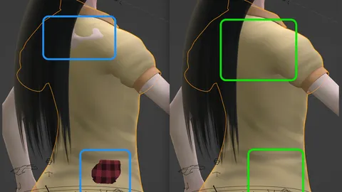 Garment Wrap - Blender geometry nodes