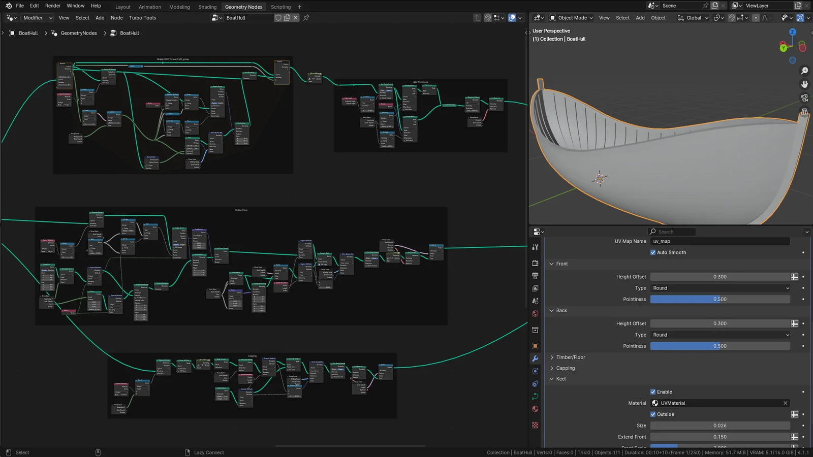 Geometry Nodes: Boats screenshot 4