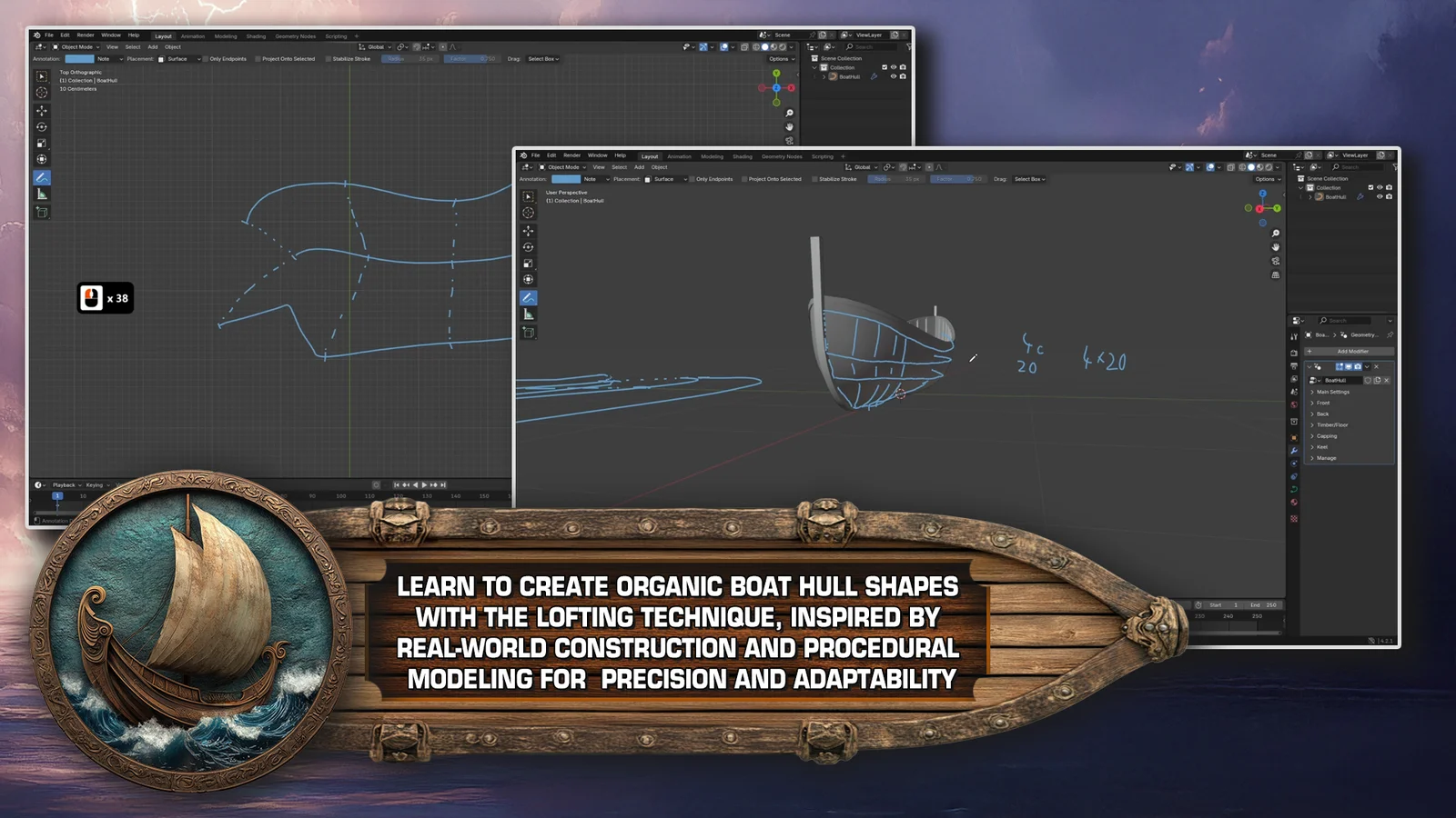 Geometry Nodes: Boats screenshot 5