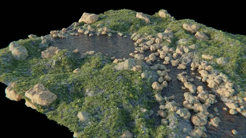 Modular Landscape V2 - Blender geometry nodes