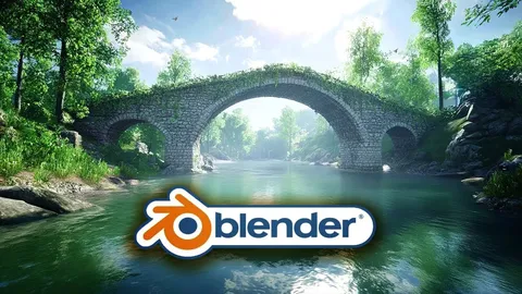 Procedural Bridge Generator Course - Blender tutorials & courses