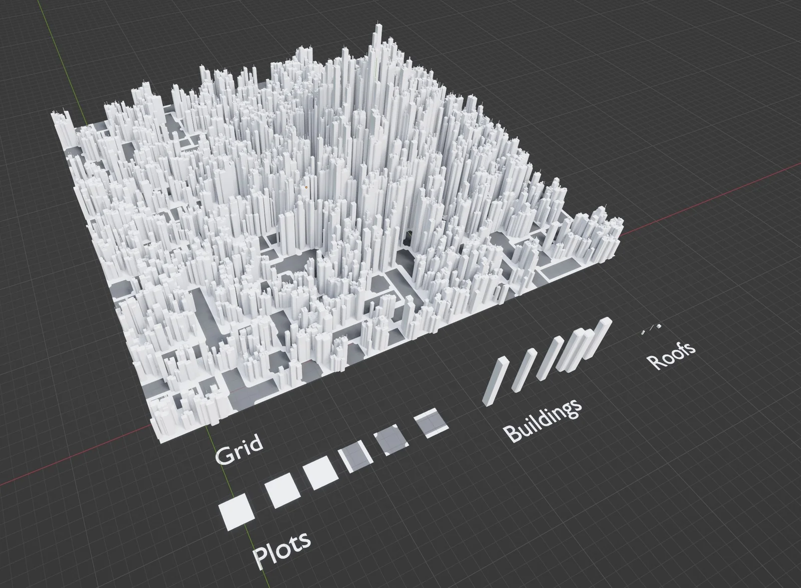 Procedural City screenshot 2