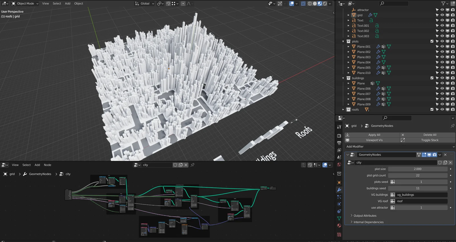 Procedural City screenshot 4
