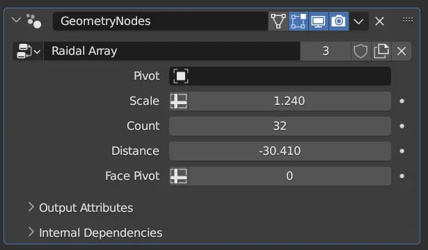 Radial Array screenshot 3