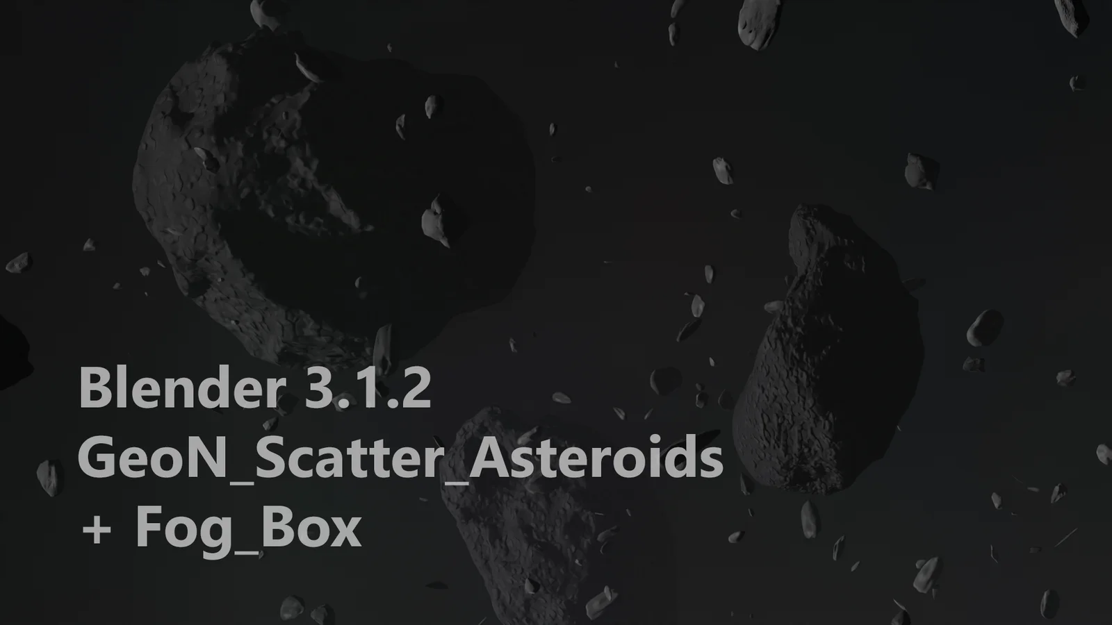 Asteroids Scatter & Fog Box screenshot 5