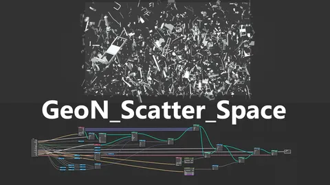 Scatter Space - Blender geometry nodes