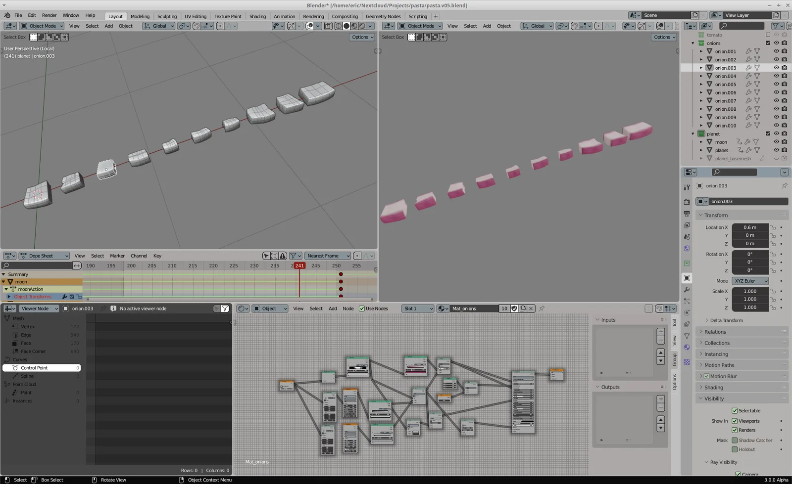 Geometry Nodes Pasta screenshot 4