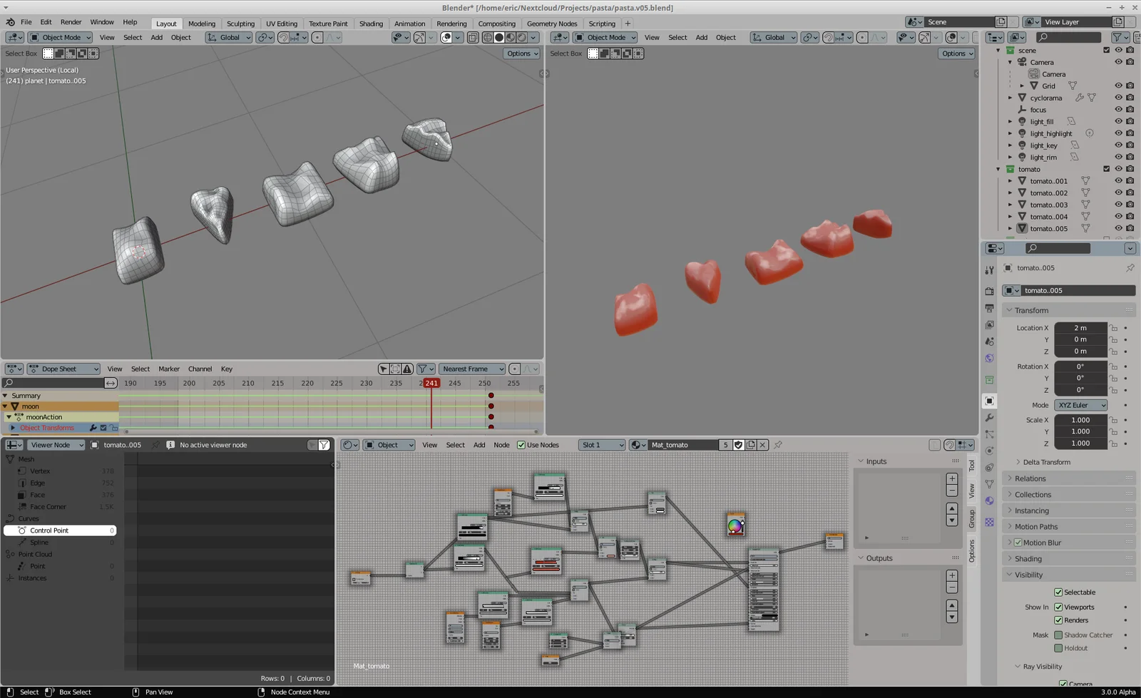 Geometry Nodes Pasta screenshot 5