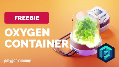 Glass Container Scene - Blender scenes