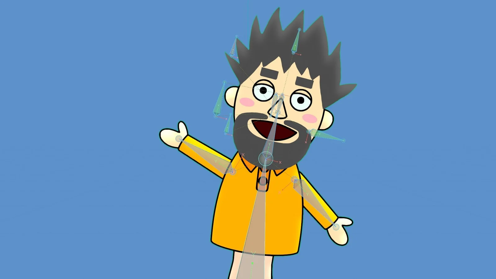 Grease Pencil 2D Puppet Rig screenshot 2