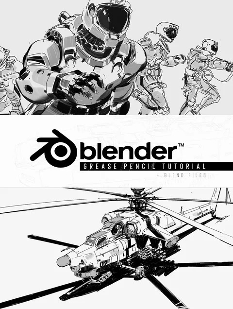 Grease Pencil Tutorial - Blender tutorials & courses