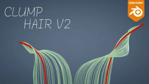 Modified Hair Node Groups - Blender geometry nodes