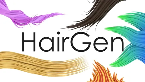 HairGen - Blender geometry nodes