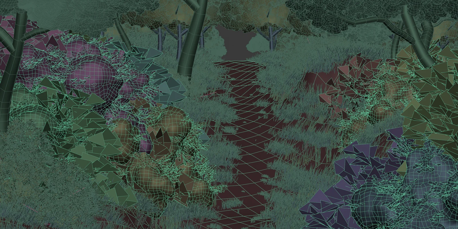 Illustration-Style Forest screenshot 2
