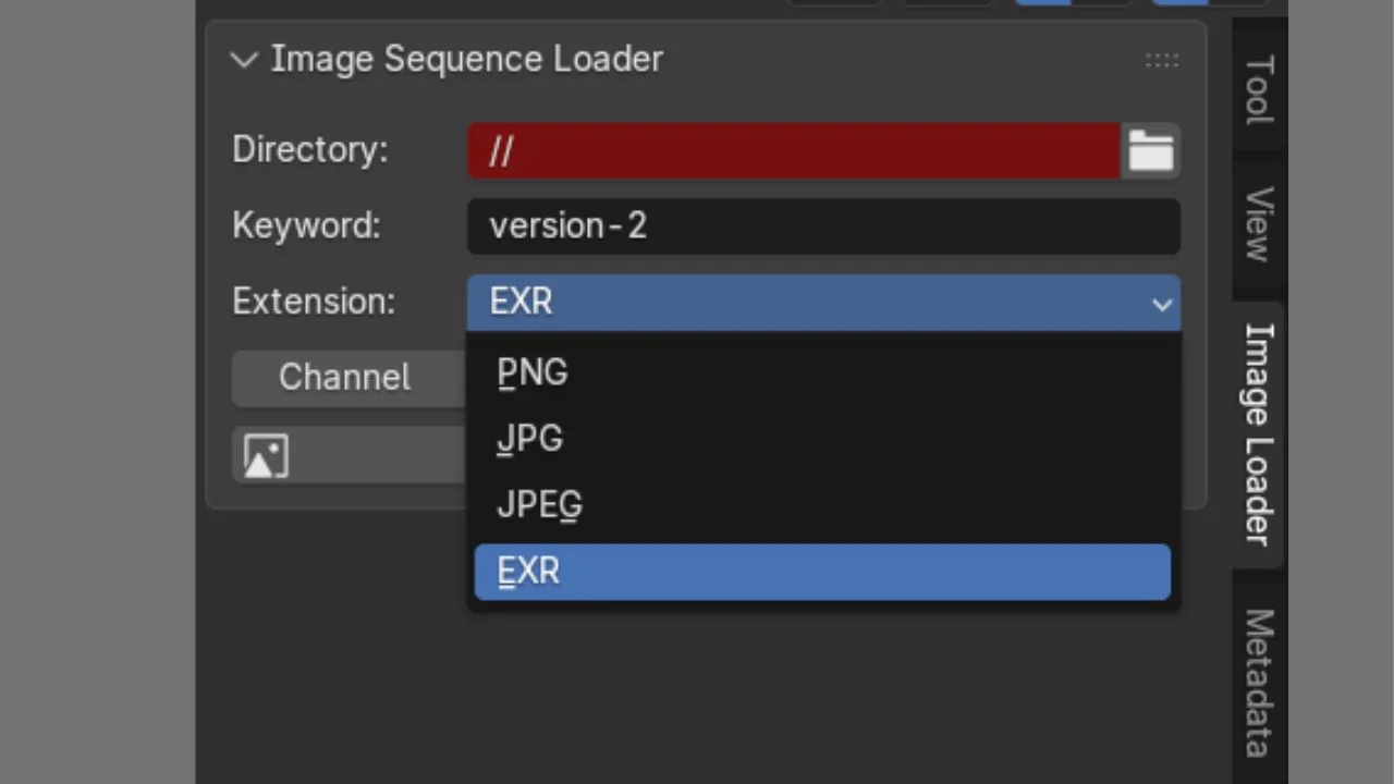 Image Sequence Loader screenshot 2