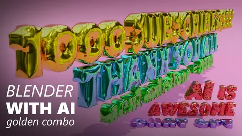Inflating Text Balloon Script - Blender addons