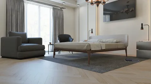 Interior Bedroom Redesign - Blender scenes