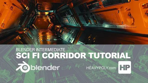 Sci-Fi Corridor Tutorial - Blender tutorials & courses