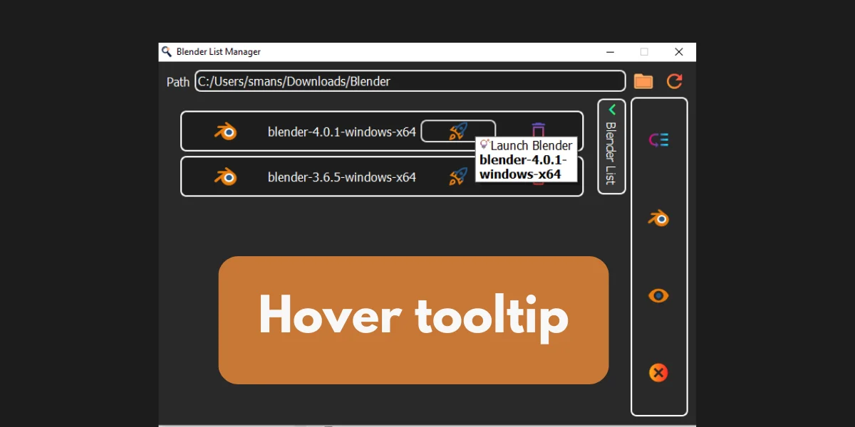 List Manager screenshot 2